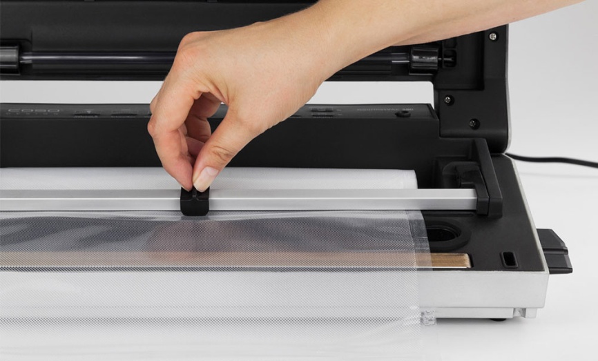 Вакуумный упаковщик Caso GourmetVAC 380, импульсный режим, серебристый фото 3