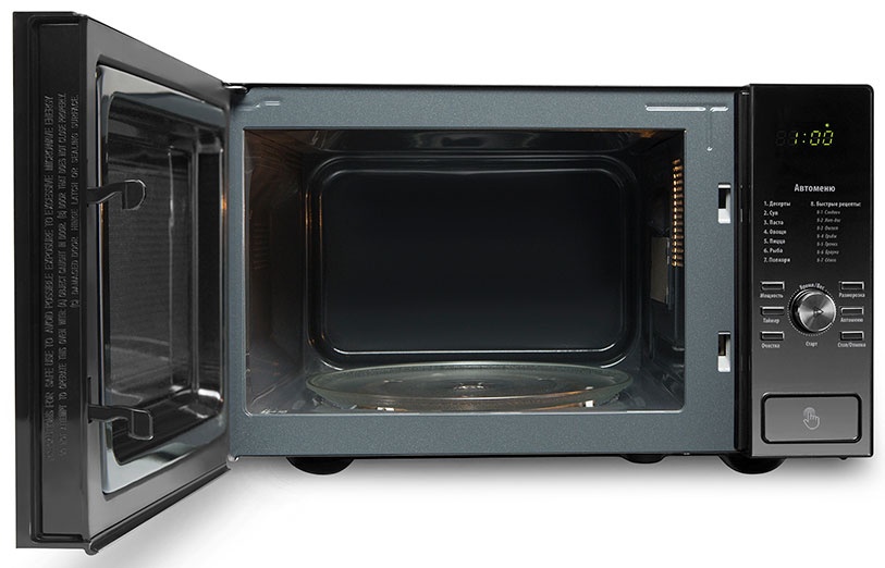 Микроволновая печь - СВЧ Polaris PMO 2303D RUS, чёрный фото 6