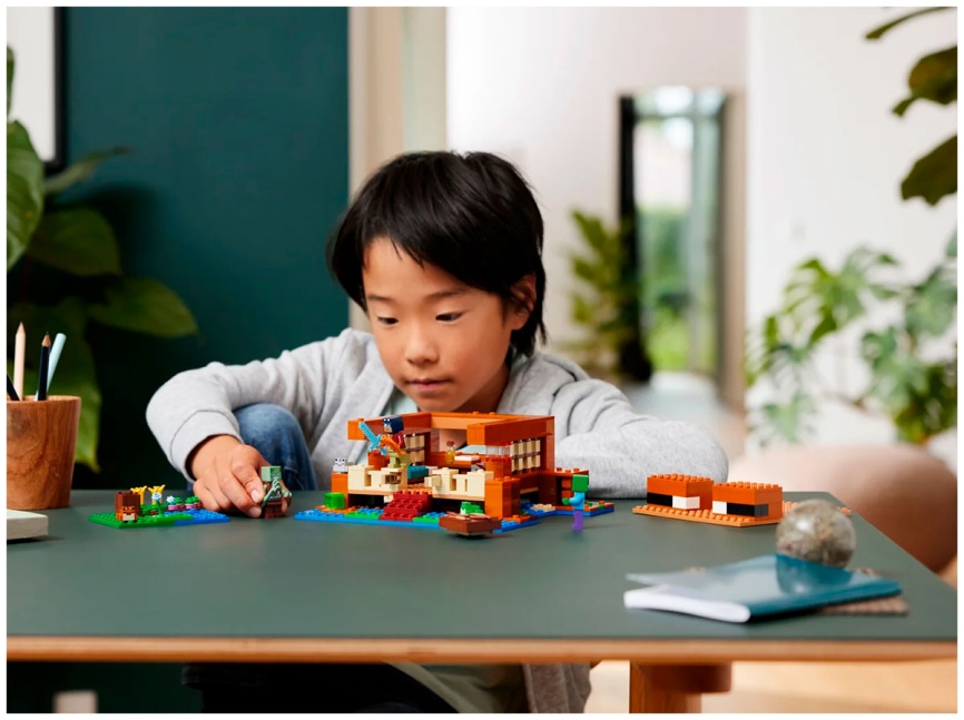 Конструктор Lego Minecraft, Лягушачий домик (21256) фото 7