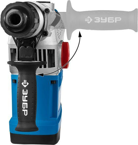 Перфоратор ЗУБР ЗПМ-40-1250 ЭВК фото 4