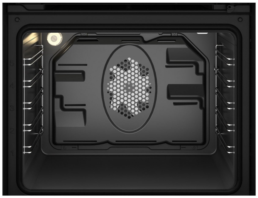 Электрический духовой шкаф Beko BBIC12000XD 59 см, 74 л гриль, серебристый фото 2