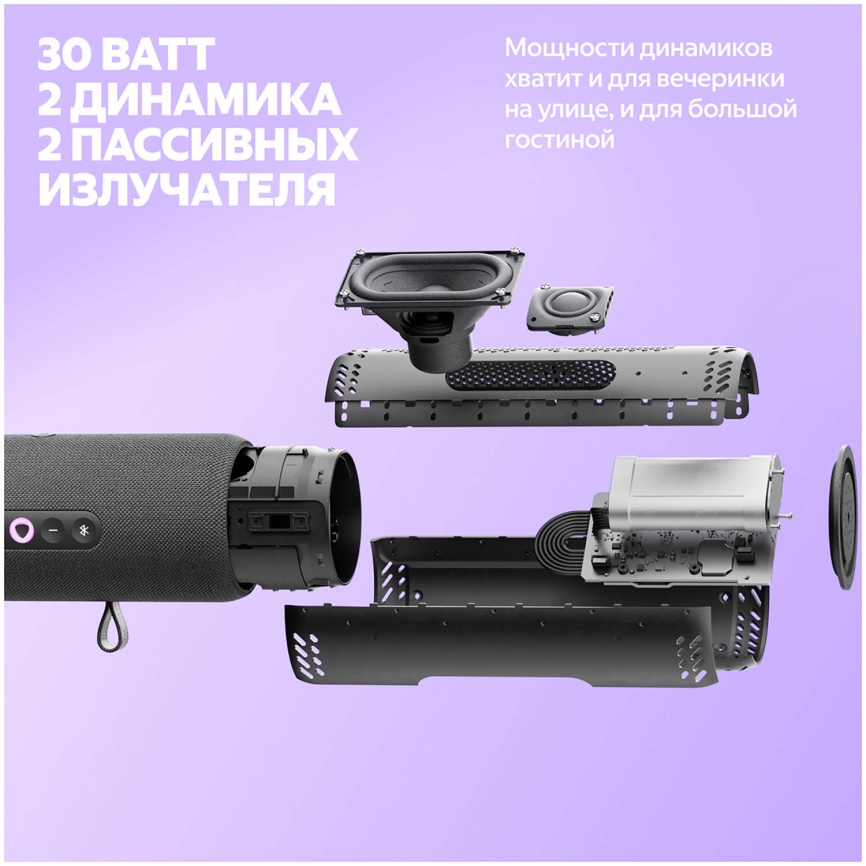 Умная портативная колонка Яндекс Станция Стрит с Алисой, 30Вт, зеленый фото 8