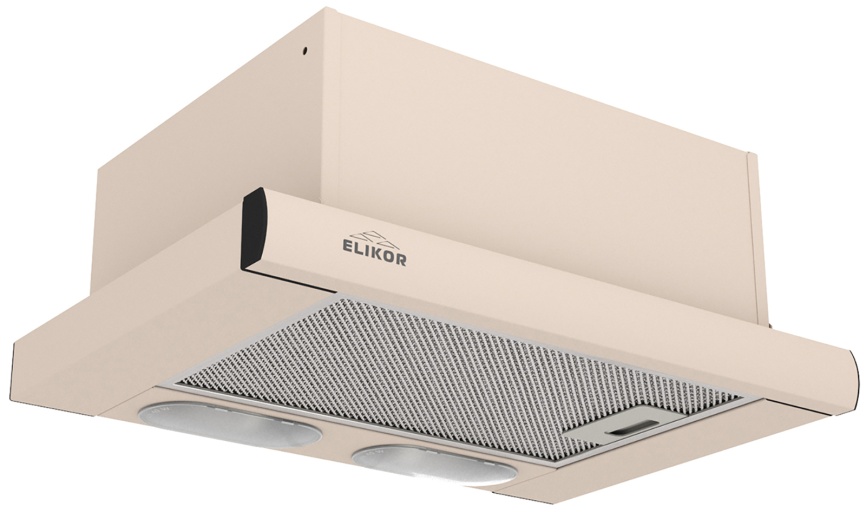 Вытяжка Elikor Интегра 45П-400-В2Л КВ II М-400-45-280 крем/крем фото 1