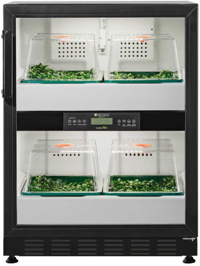 Шкаф для выращивания микрозелени Urban Cultivator Dr.Greens Residential, черный (9003М) фото 1