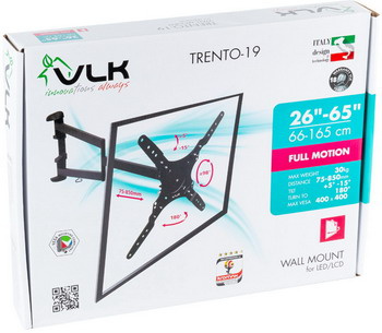 Кронштейн для LED/LCD телевизоров VLK TRENTO-19 BLACK фото 15