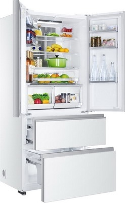 Многокамерный холодильник Haier HB18FGWAAARU No frost, белый фото 3