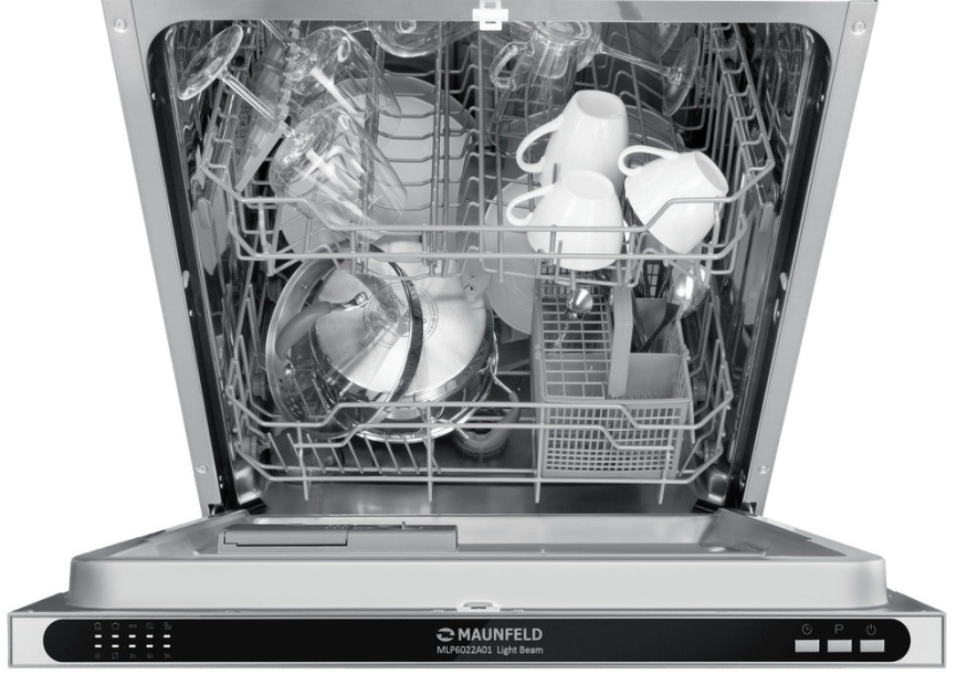 Встраиваемая посудомоечная машина Maunfeld MLP6022A01 Light Beam фото 7