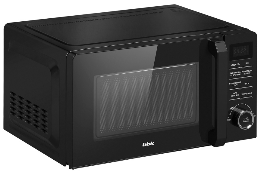 Микроволновая печь - СВЧ BBK 20MWS-723T/B, черный фото 6