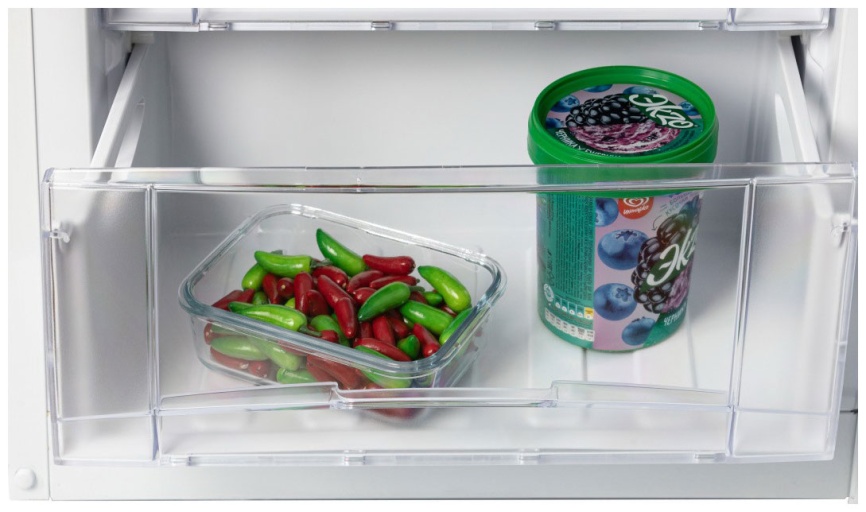 Двухкамерный холодильник NordFrost NRB 164 NF W No frost, белый фото 6