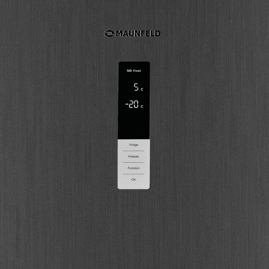 Холодильник MAUNFELD MAUNFELD MFF185NFX10 Inverter фото 7