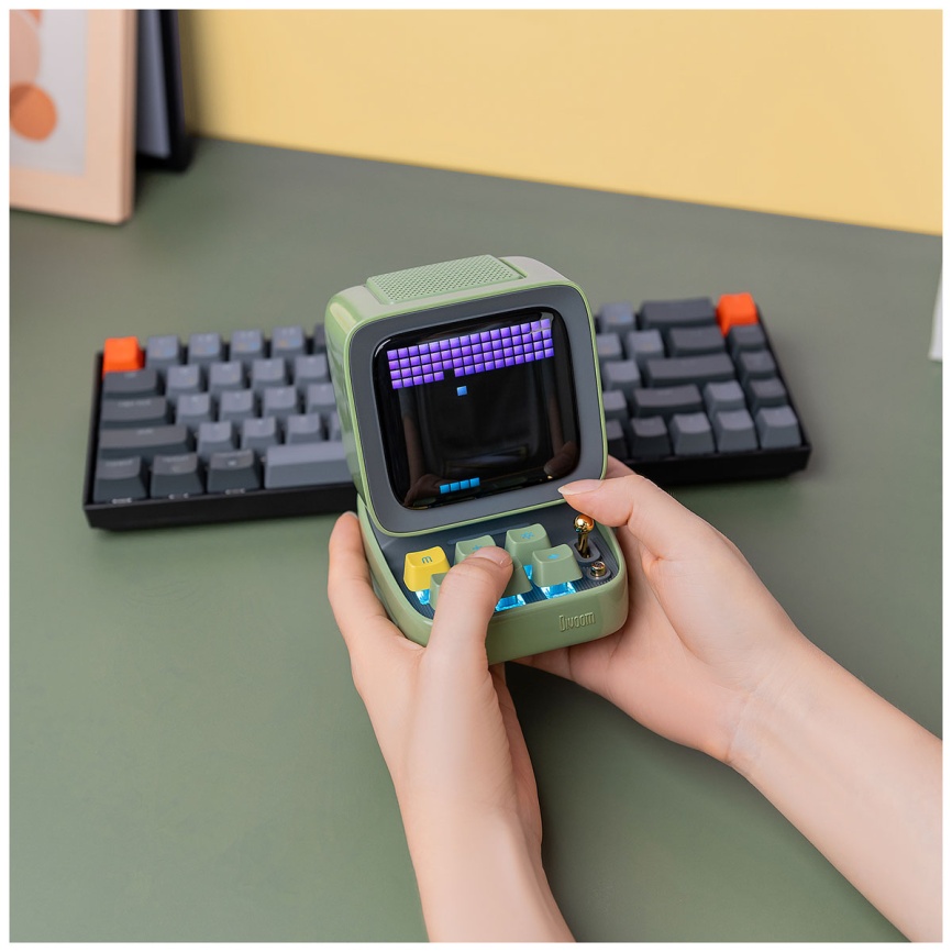 Умная колонка Divoom Ditoo Pro зеленая (41000009680) фото 4