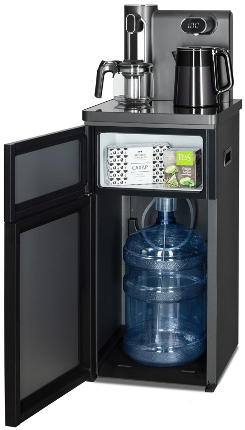 Тиабар  Ecotronic TB41-LE graphite, напольный, с чайным столиком, с охлаждением (ETK12717) фото 7