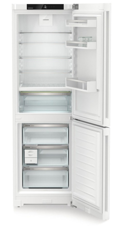 Двухкамерный холодильник Liebherr CBNc 5223-22 001 BioFresh No frost, белый фото 8