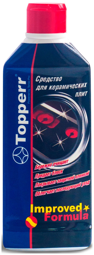 Средство для ухода за стеклокерамическими поверхностями Topperr 250 мл (3401) фото 1
