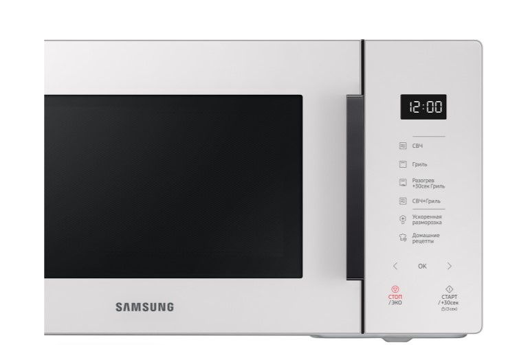 Микроволновая печь 23L GRILL MG23T5018AE/BW молочный SAMSUNG фото 5