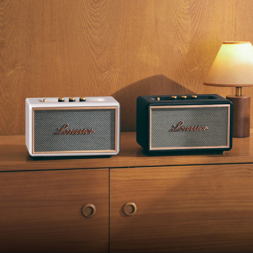 Портативная колонка Lonzuer Dream, белый фото 7