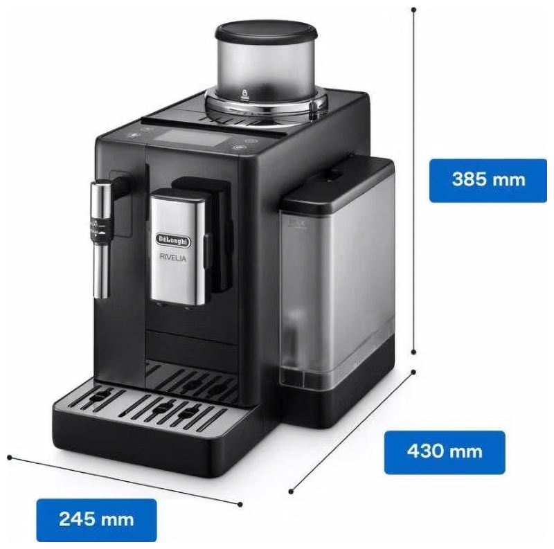 Кофемашина автоматическая De’Longhi EXAM440.35.B, 1450 Вт, 19 бар фото 8