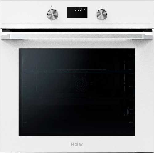 Электрический духовой шкаф Haier HOQ-K5AAN3GW 59 см, 72 л гриль, белый фото 1
