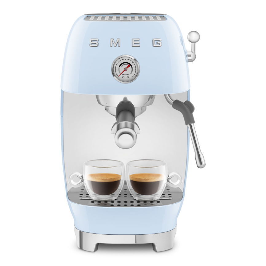 Рожковая эспрессо кофемашина SMEG ECF03PBEU фото 8