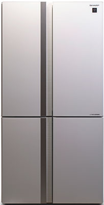 Многокамерный холодильник Sharp SJGX98PWH No frost, белый фото 1