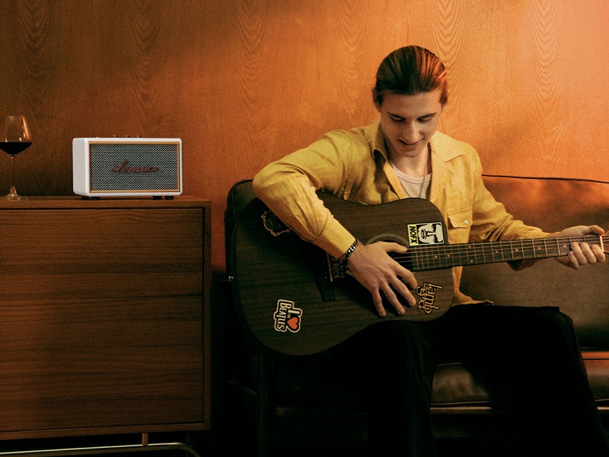 Портативная колонка Lonzuer Dream, белый фото 10