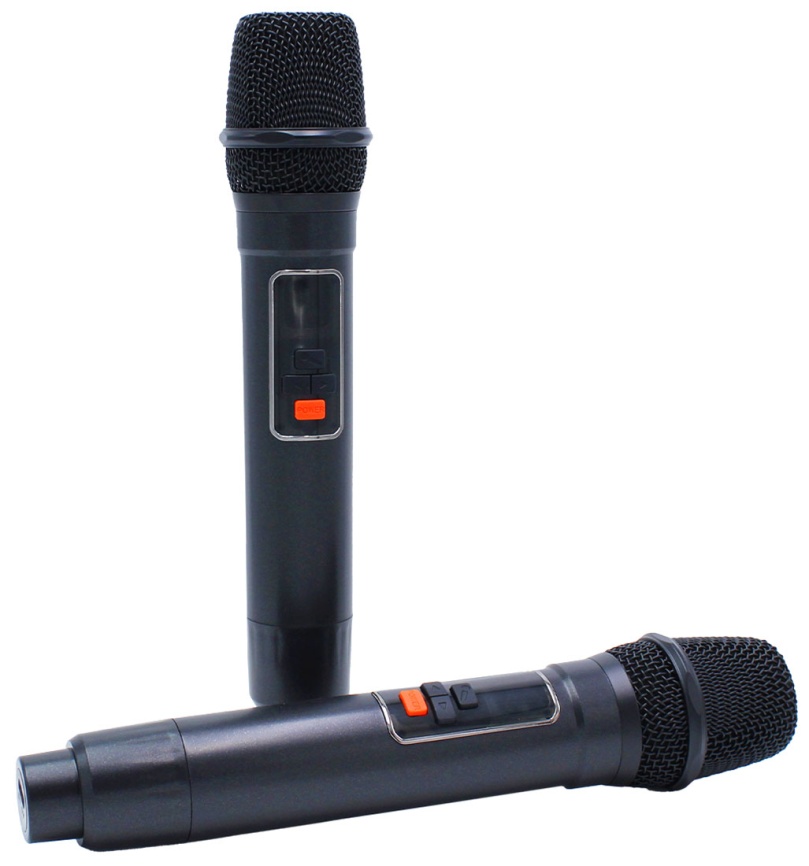 Портативная колонка с двумя микрофонами BukaTech Ella, темно-синий фото 10