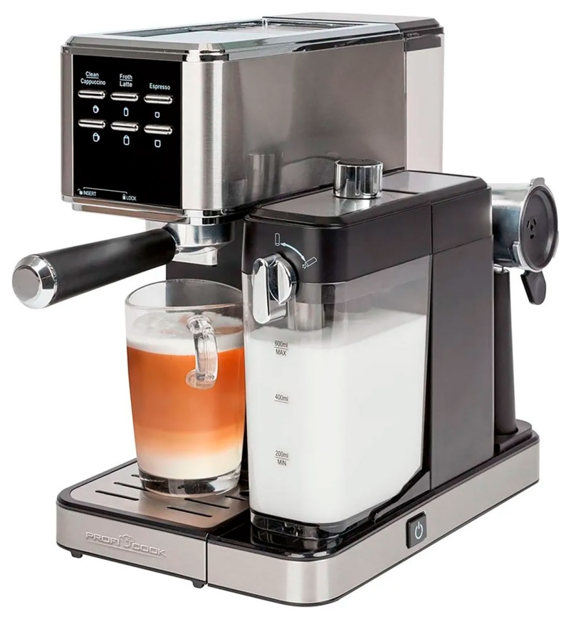 Кофеварка Profi Cook PC-ES-KA 1266, мощность 1350 Вт, 20 Бар фото 2