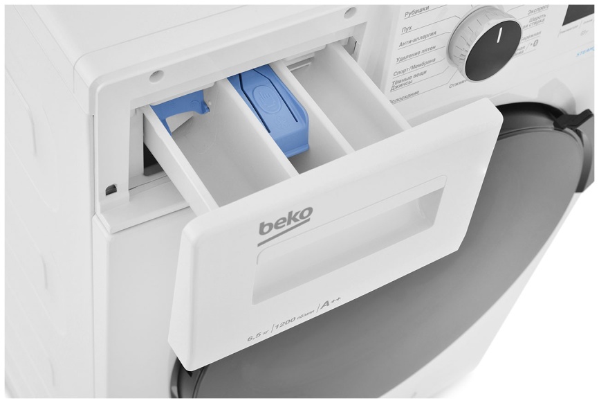 Стиральная машина Beko Стиральная машина Beko WSPE6H616W автомат 6,5 кг, 60 см, белый фото 6