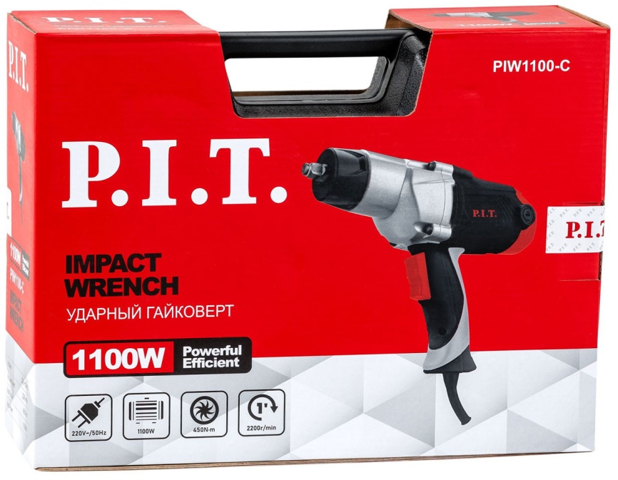 Гайковерт P.I.T. PIW1100-C фото 6
