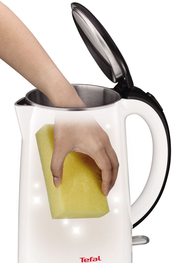 Чайник электрический Tefal KO 260130 Safe to touch GLOOSY WHITE фото 10