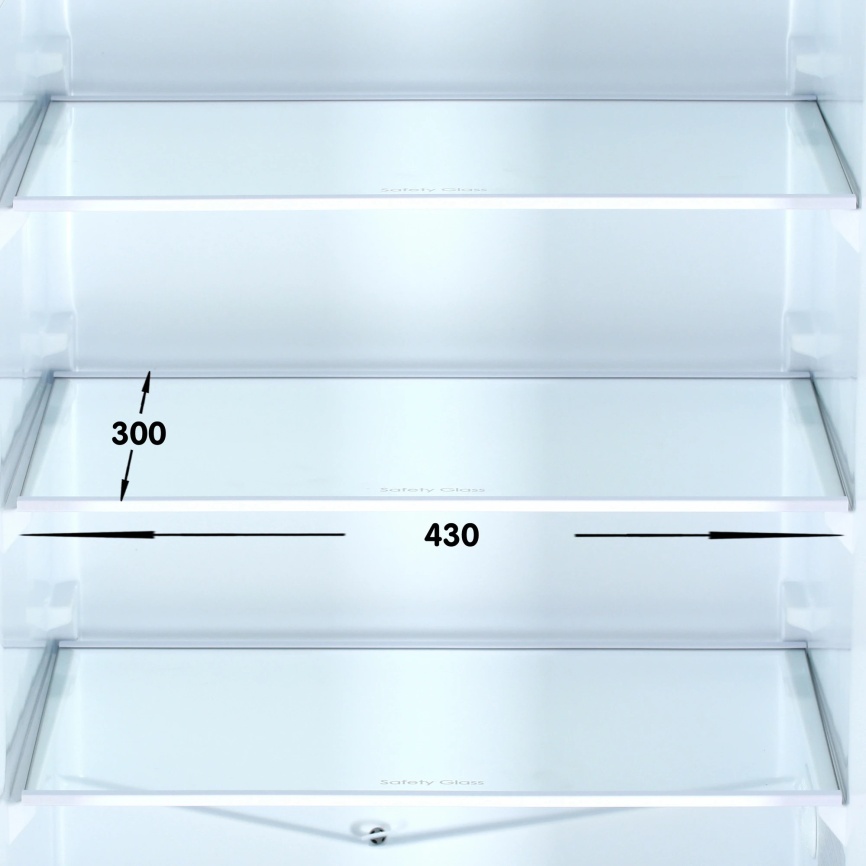 Встраиваемый двухкамерный холодильник Candy CBCS7249AFS, белый фото 4