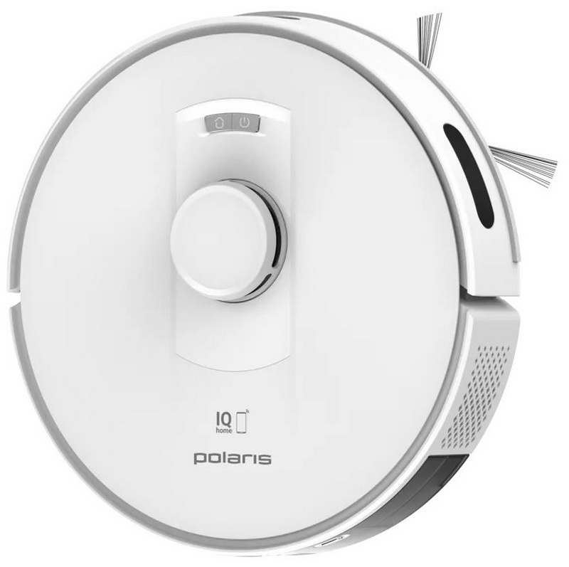 Робот-пылесос Polaris PVCR 5003 WIFI IQ Home, сухая и влажная уборка белый фото 5
