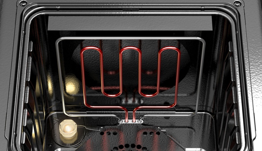 Электрический духовой шкаф Darina 1U BDE111 701 W 59 см, 50 л гриль конвекция, белый фото 6