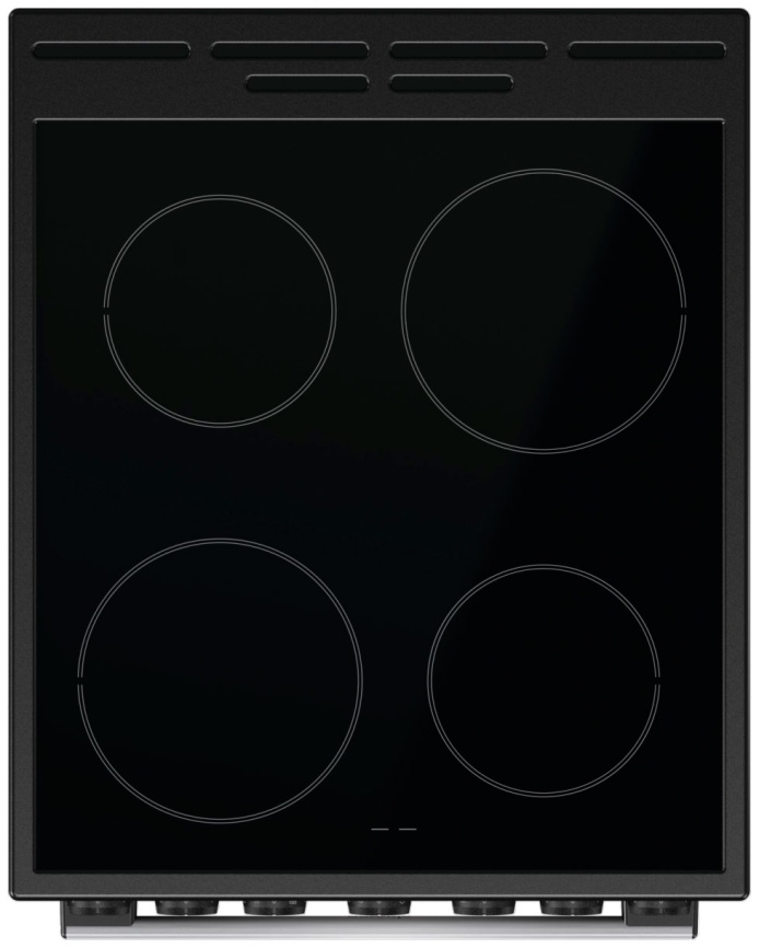 Электроплита Gorenje GEC5B41SG 50 см, 4 конфорки, серебристый фото 7