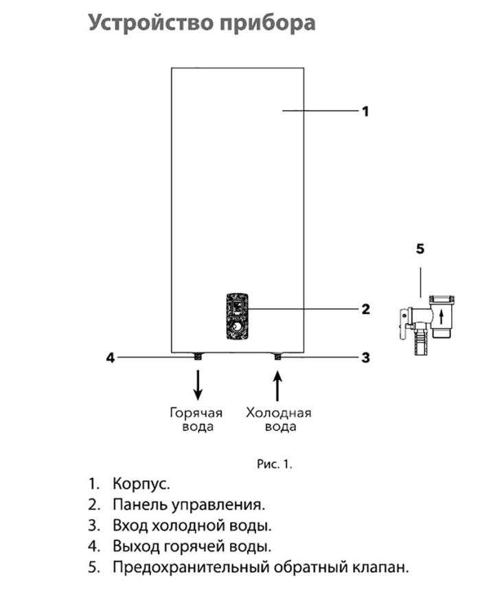 Водонагреватель накопительный Ballu BWH/S 100 Azurro Inverter фото 5