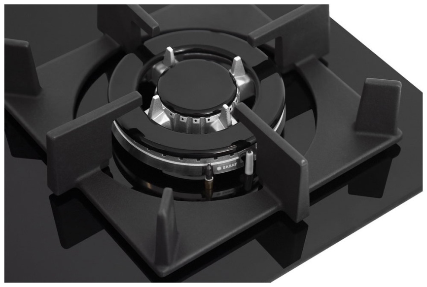 Газовая варочная панель Gefest ПВГ 2150-01 К33 75 см, 3 конфорки электроподжиг газконтроль, черный фото 3