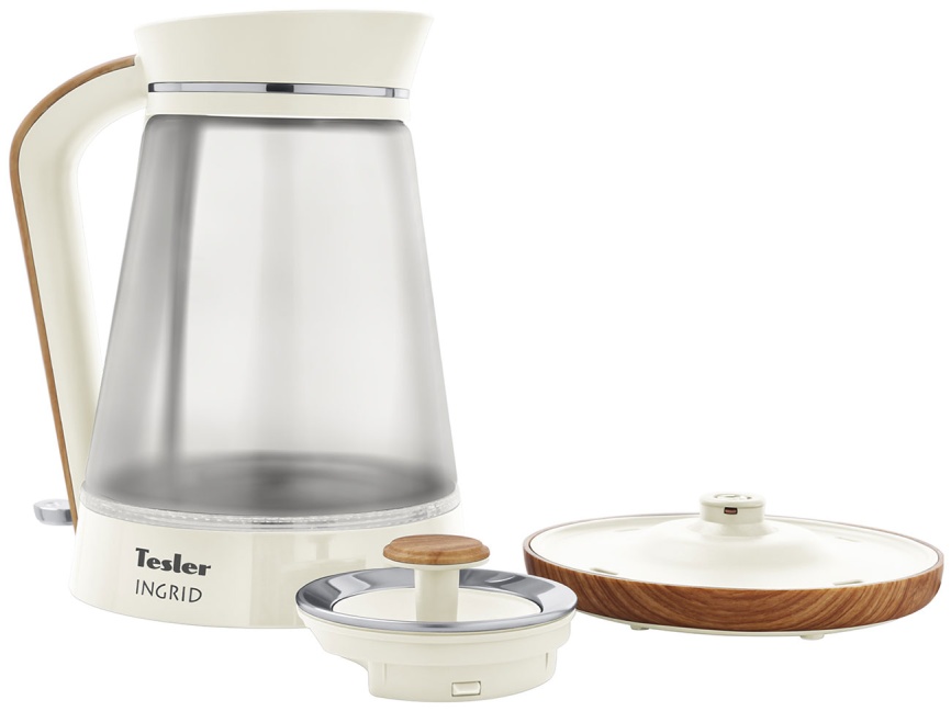 Чайник электрический Tesler KT-1750, beige фото 8