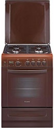 Газовая плита Gefest 5100-03 0001 58 см, 52 л, 4 конфорки, коричневый фото 1
