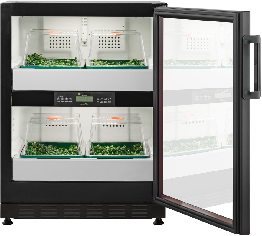 Шкаф для выращивания микрозелени Urban Cultivator Dr.Greens Residential, черный (9003М) фото 2