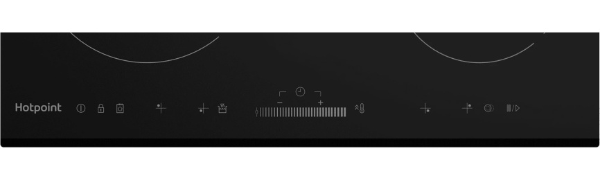 Электрическая варочная панель Hotpoint Электрическая варочная панель Hotpoint HR 6T5 B S, 6900 Вт, 4 конфорки Hi-Light фото 6