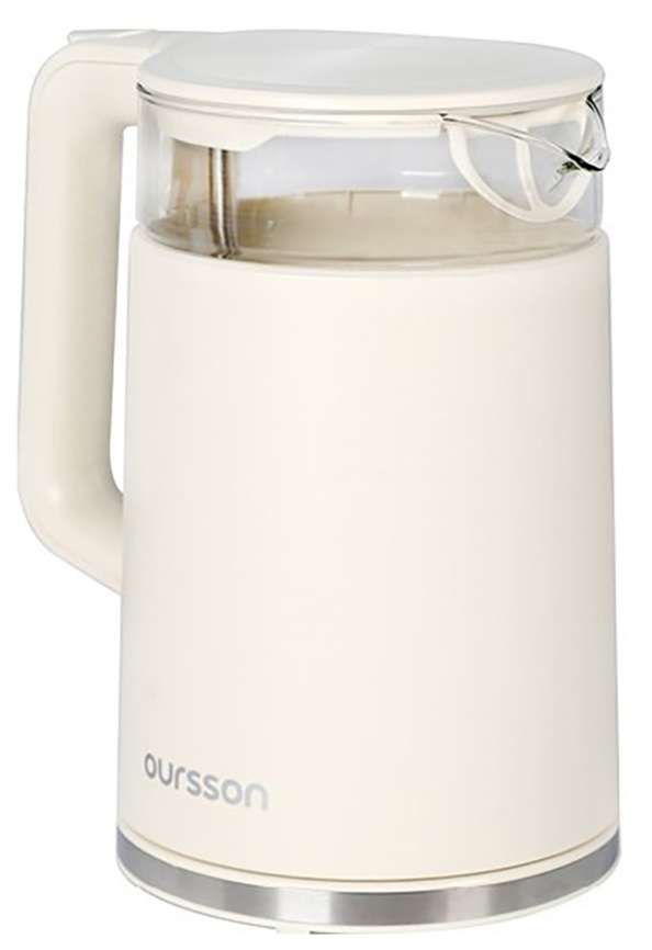 Чайник электрический Oursson KE1732W/IV (Cлоновая кость) фото 1
