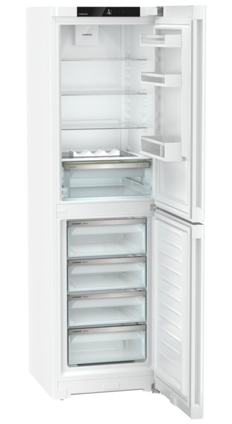 Двухкамерный холодильник Liebherr CNd 5704-22 001 No frost, белый фото 5