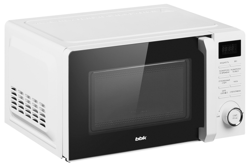 Микроволновая печь - СВЧ BBK 20MWS-720T/W, белый фото 6