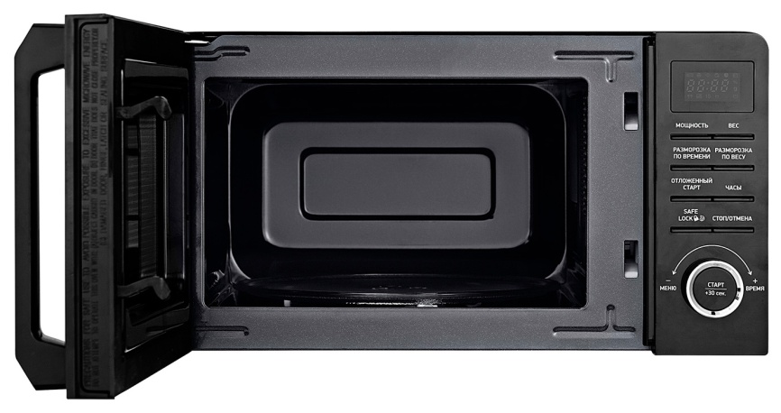 Микроволновая печь - СВЧ BBK 20MWS-723T/B, черный фото 2