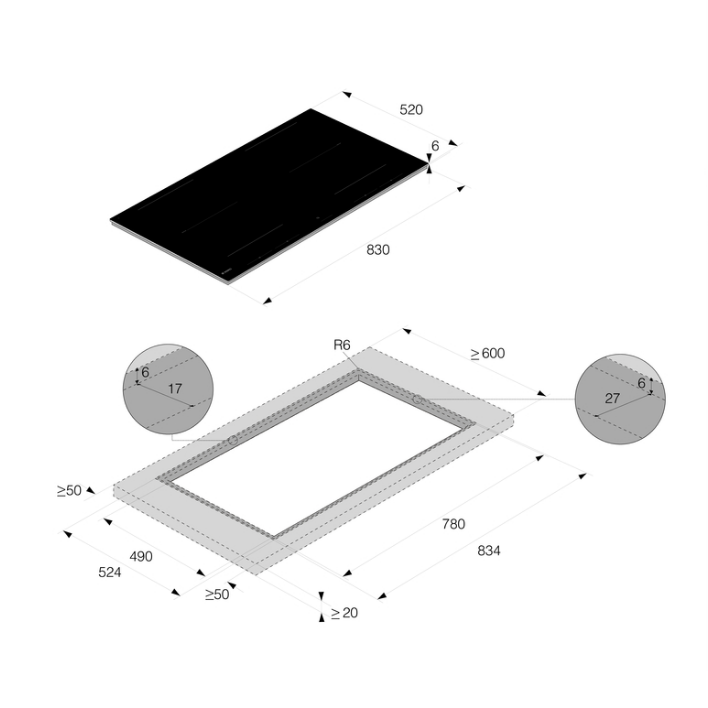 Индукционная варочная панель ASKO HIHD854MM фото 5