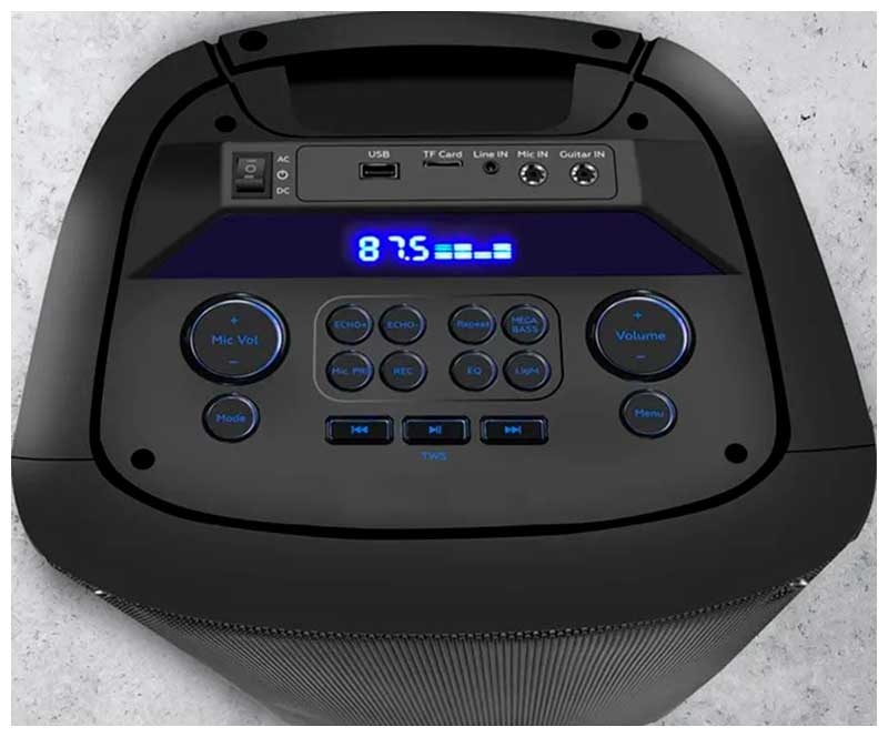 Портативная акустика BQ PBS2006, Черный фото 3