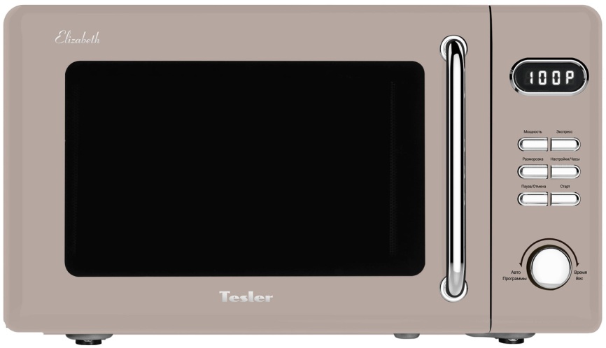 Микроволновая печь - СВЧ Tesler ME-2035, песочный серый фото 2