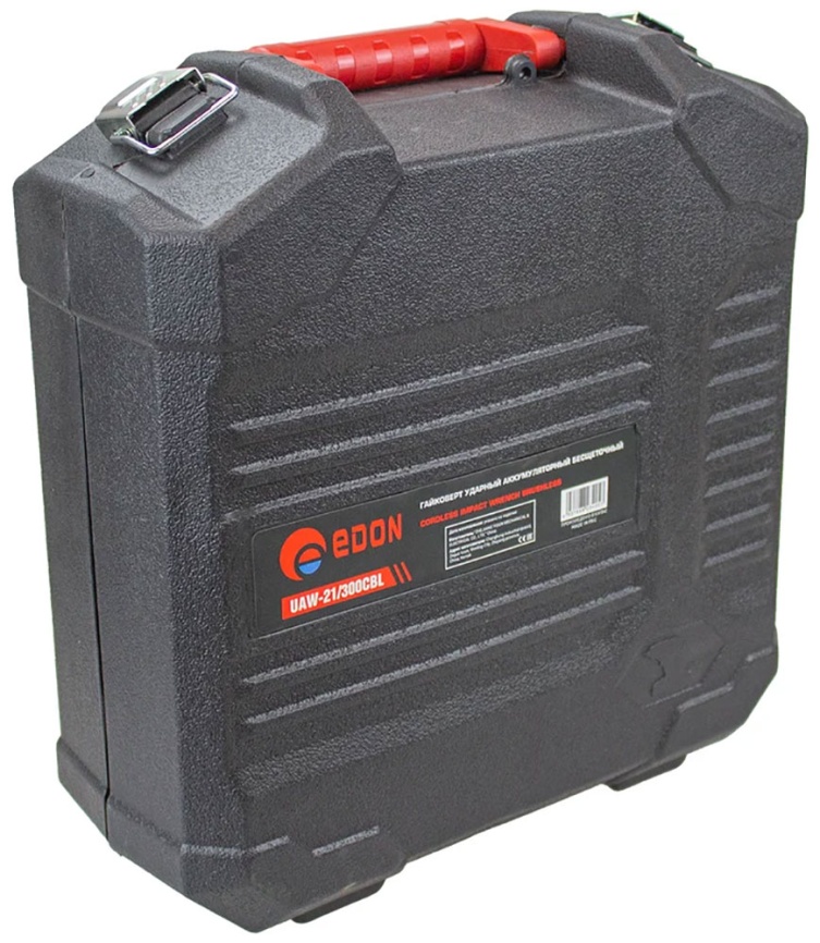 Гайковерт ударный аккумуляторный Edon UAW-21/300CBL фото 10