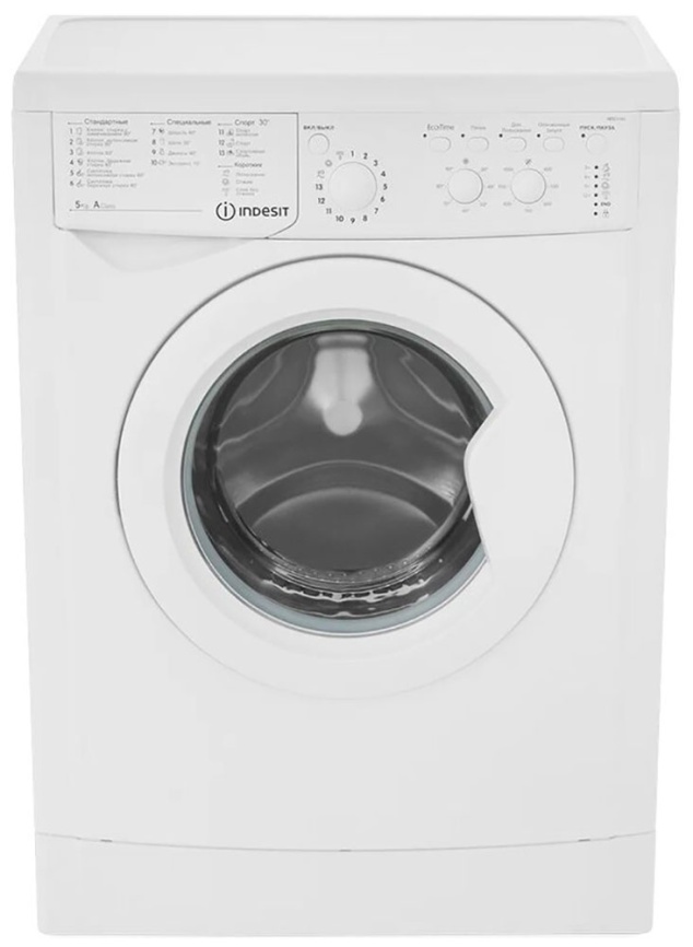 Стиральная машина Indesit IWSC 5105 CIS автомат 5 кг, белый фото 1
