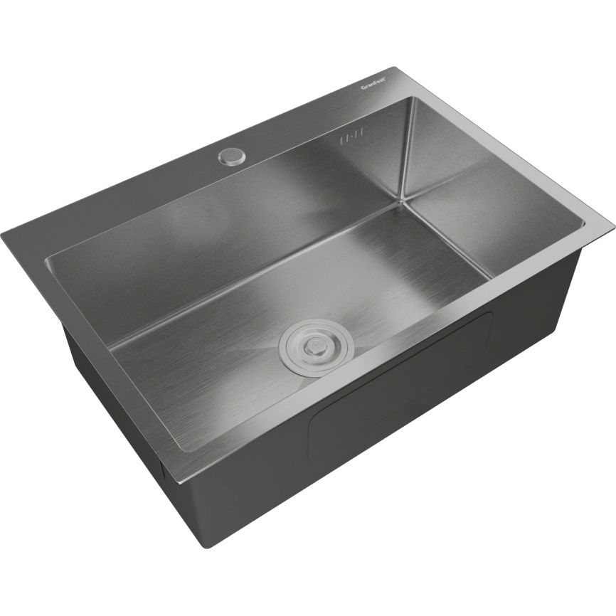 Кухонная мойка GRANFEST METAL 6045 inox фото 2